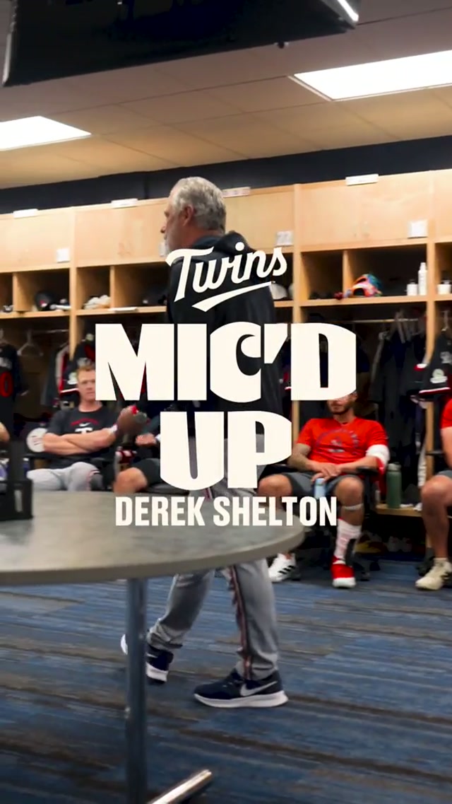 Shelty on the mic #mlb #derekshelton #micdup