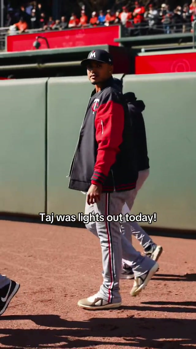 Taj started his season hot! #mlb #openingday #mntwins 