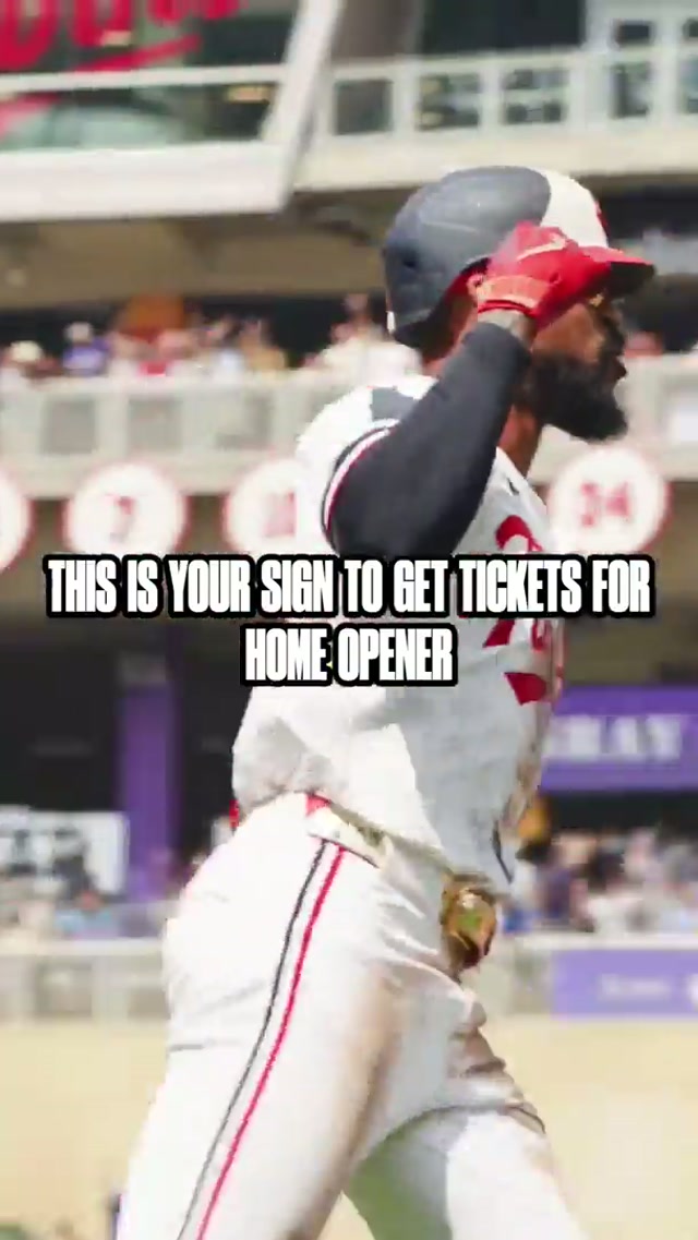 See you Friday ;) #mlb #mntwins #homeopener 