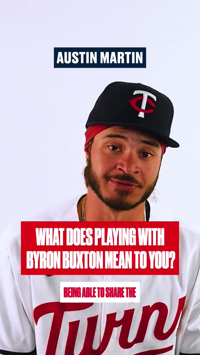 We heard it’s National Byron Day‼️

We couldn’t be more grateful to have Buck 🦌 
#mntwins #byronbuxton #mlb 