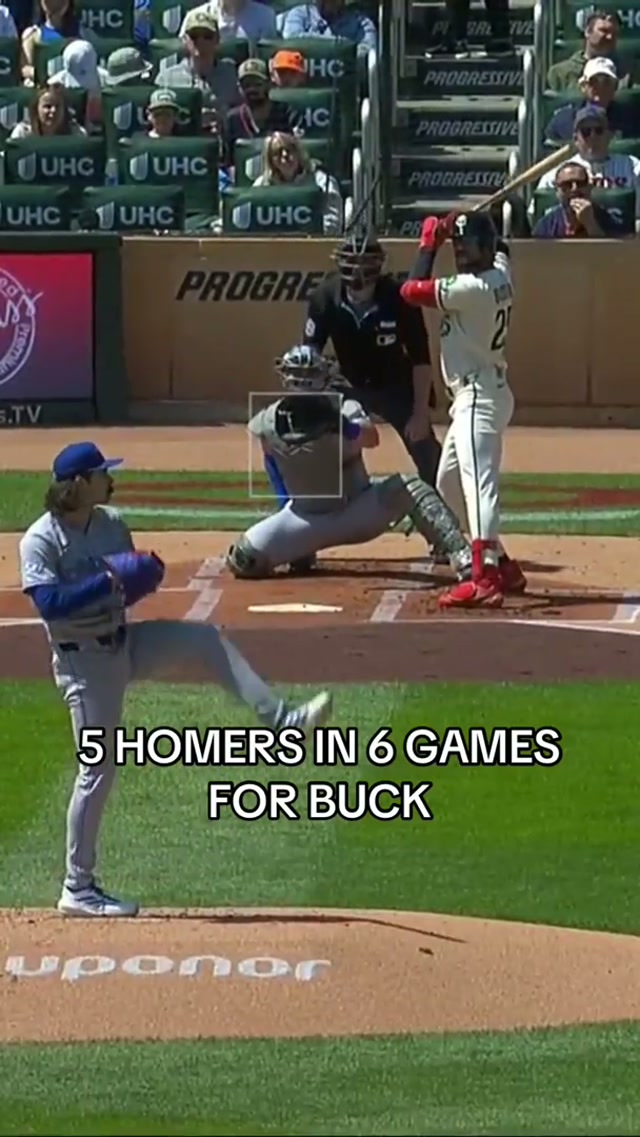That’s our Buck truck! #mlb #mntwins #homerun 