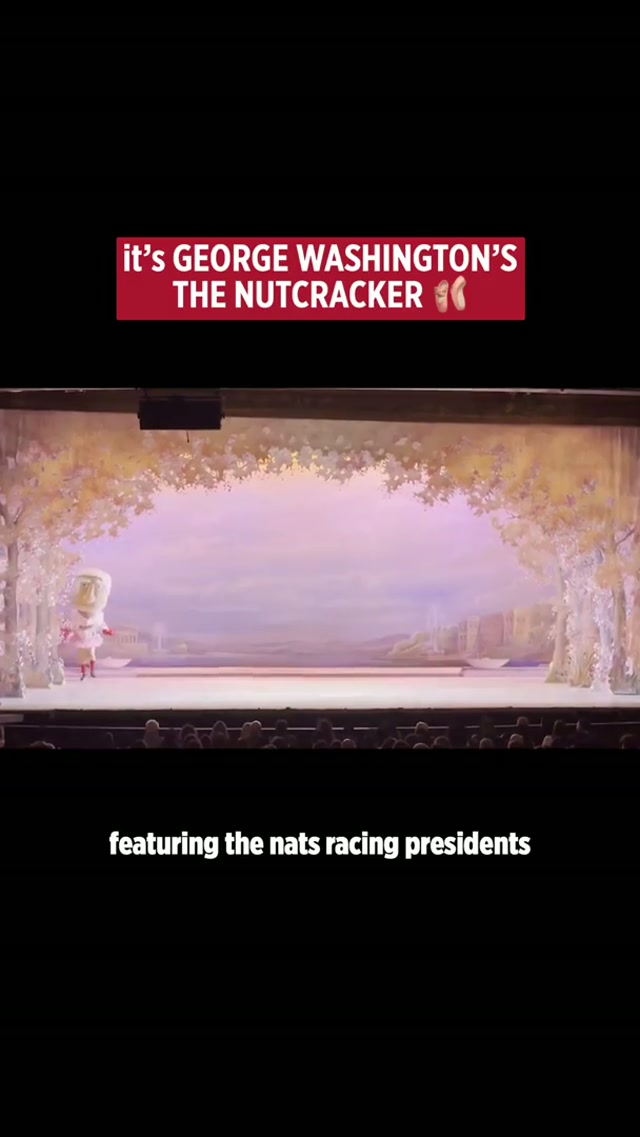 𝚛̶𝚊̶𝚌̶𝚒̶𝚗̶𝚐̶ principal presidents ✨😌#nutcracker #ballet #mlb @thewashingtonballet 