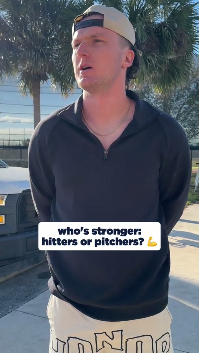 you’ll neeeever guess who said what 🤯💪 #strength #strong #mlb #baseball 