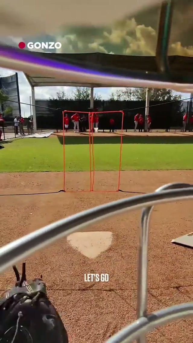 spring camp pov, YOU'RE on the roster 😎 

#metaglasses #MLB #springtraining #pov #bts