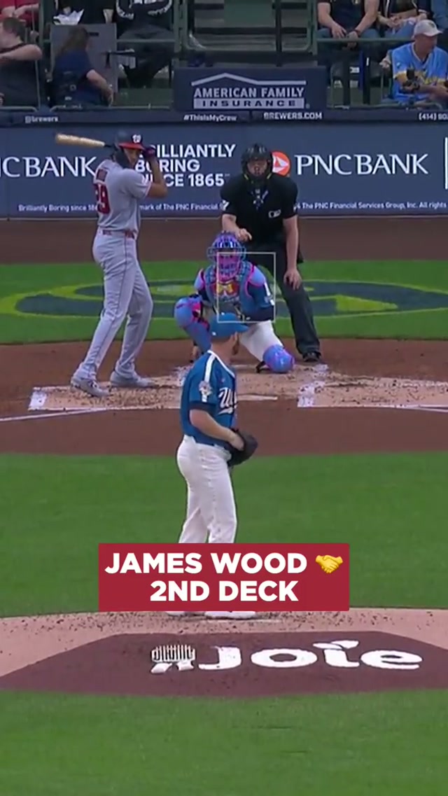 he just keeps raking #mlb #baseball #homerun #jameswood