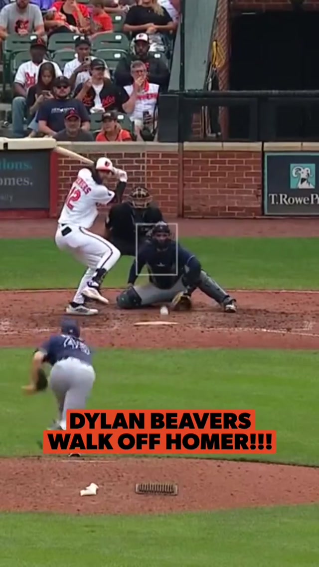 LEAVE IT TO BEAVERS 🦫

#walkoff #orioles #homerun #homer #dinger #baseball #mlb