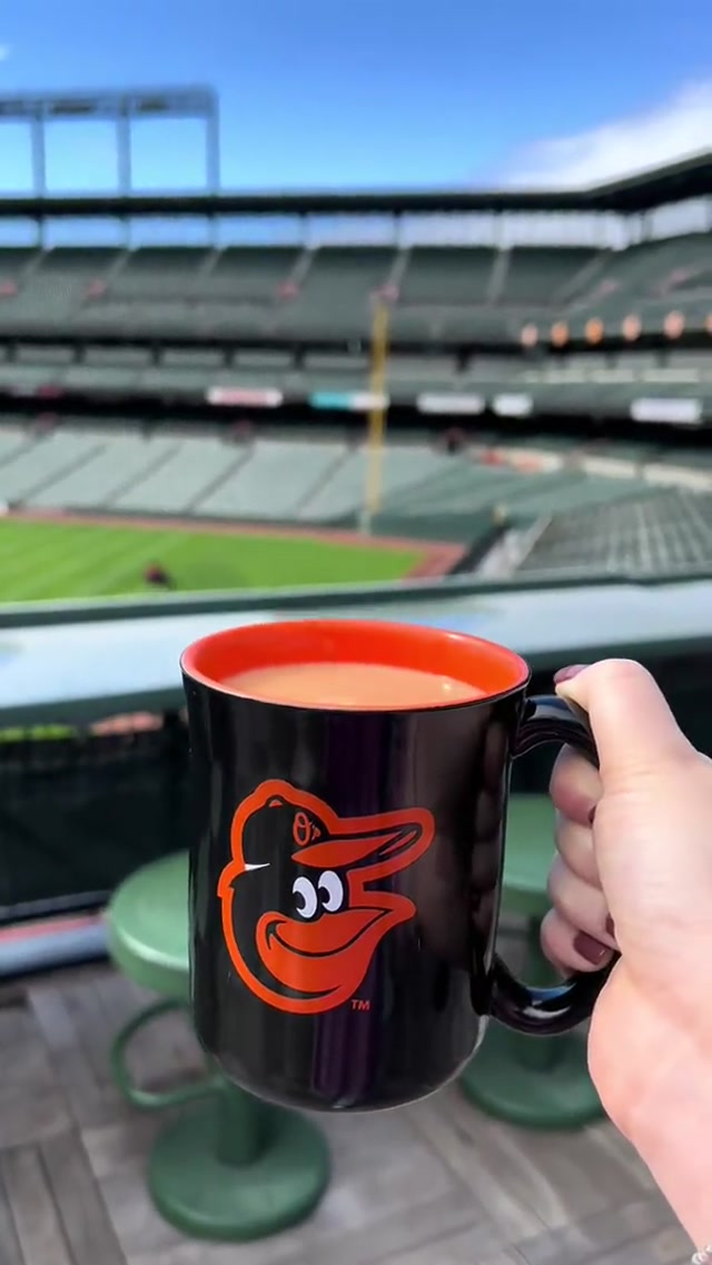Hits every time ☕️

#orioles #coffee #camdenyards #vibes #morningroutine 