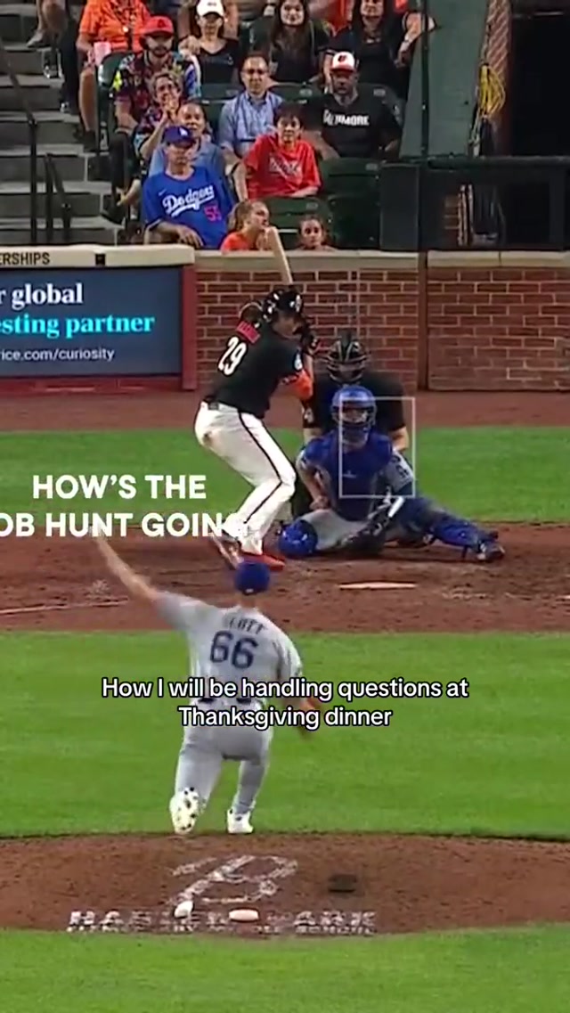 just pass the mashed potatoes grandma #thanksgiving #orioles #familytime #baseball #mlb 