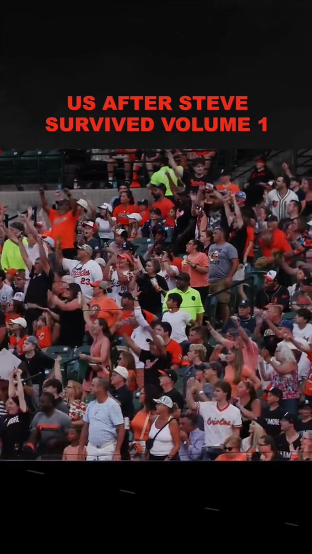 Our glorious King Steve 👑 #strangerthings5 #strangerthings #fyp #steveharrington #orioles #mlb #baseball #fans 