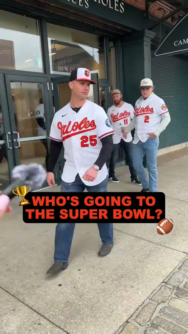 Ravens fans, cover your ears 🫣

#superbowl #orioles #MLB #NFL #football 