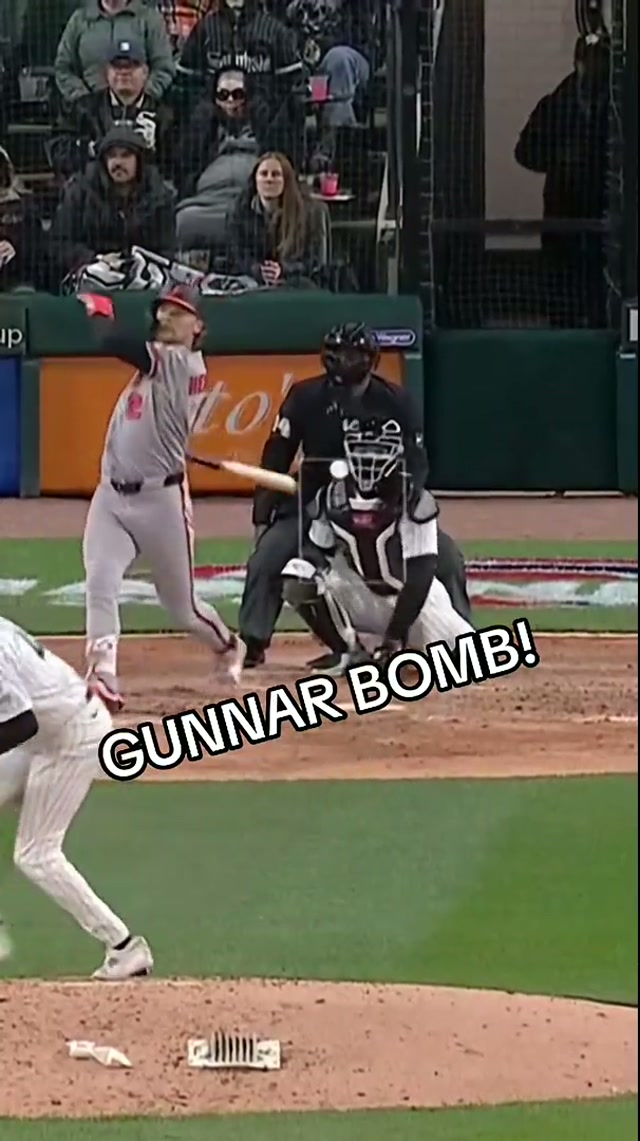 Gunnar smoked this ball 💨 