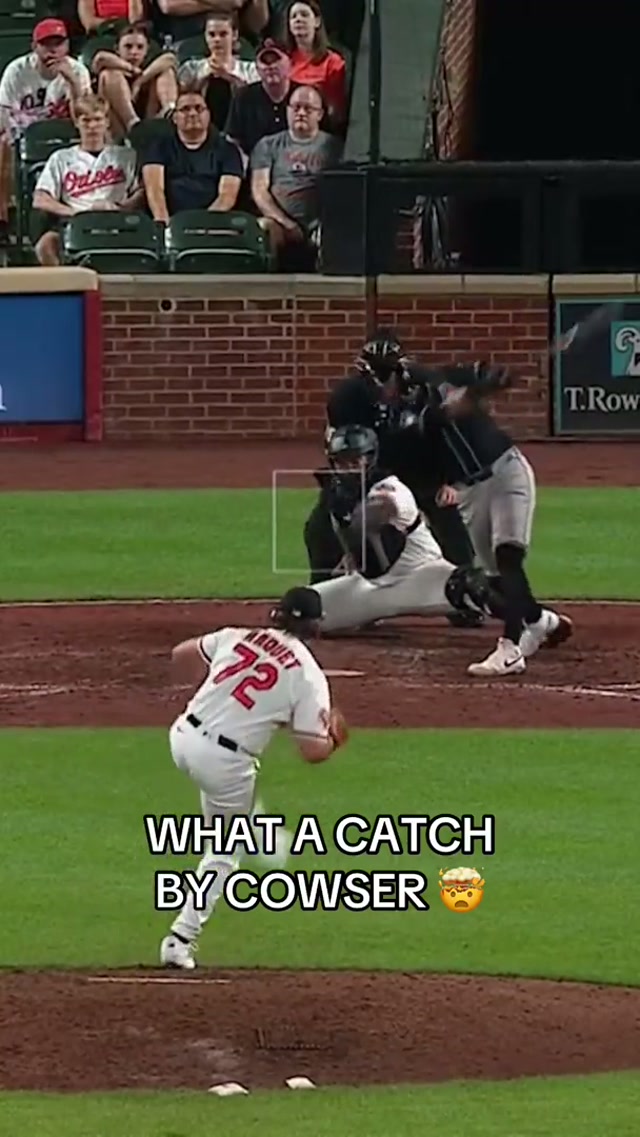 Cowser’s got it 😏

#coltoncowser #catch #orioles #baseball #mlb 