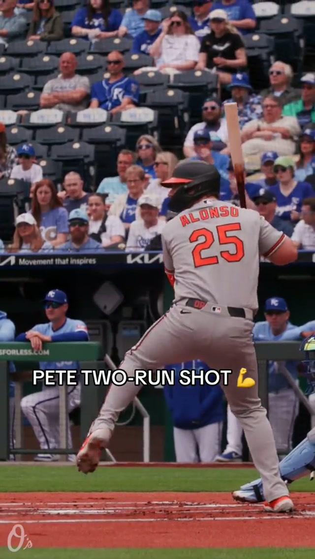 Pete goes deep in the first!!

#petealonso #homerun #orioles #baseball #mlb 