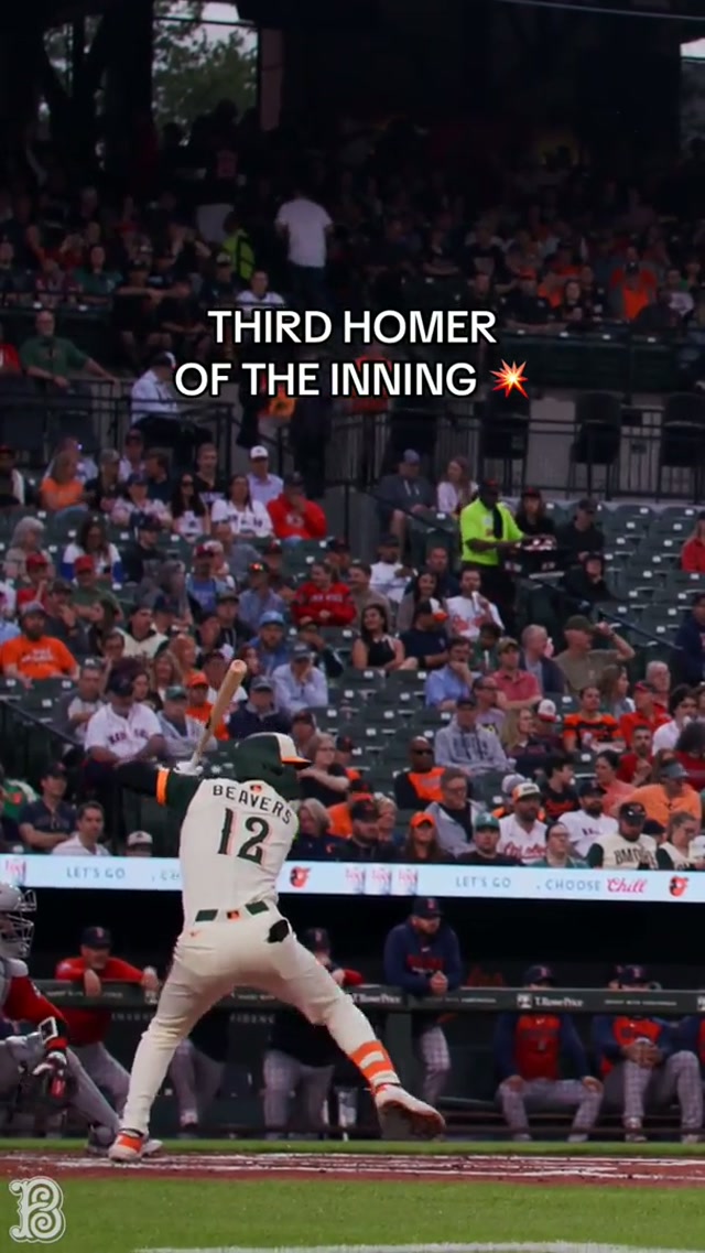Oh my, Dylan Beavers!

#dylanbeavers #homerun #orioles #mlb #baseball 