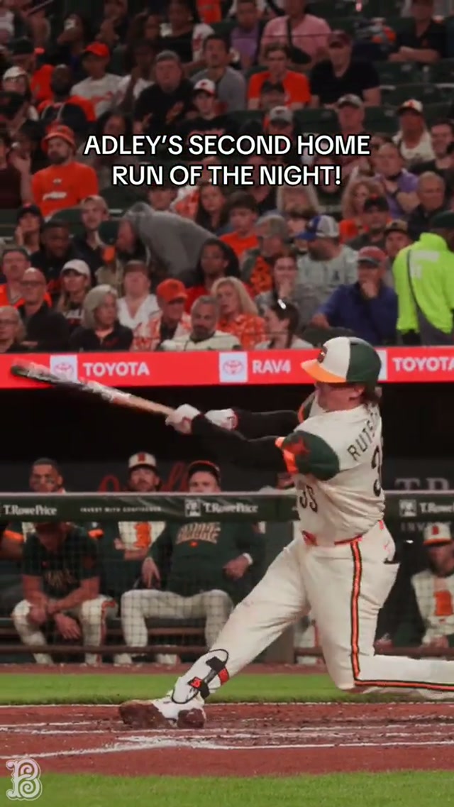 Adley “Adley Rutschman” Rutschman

#orioles #homerun #adleyrutschman #mlb #baseball 