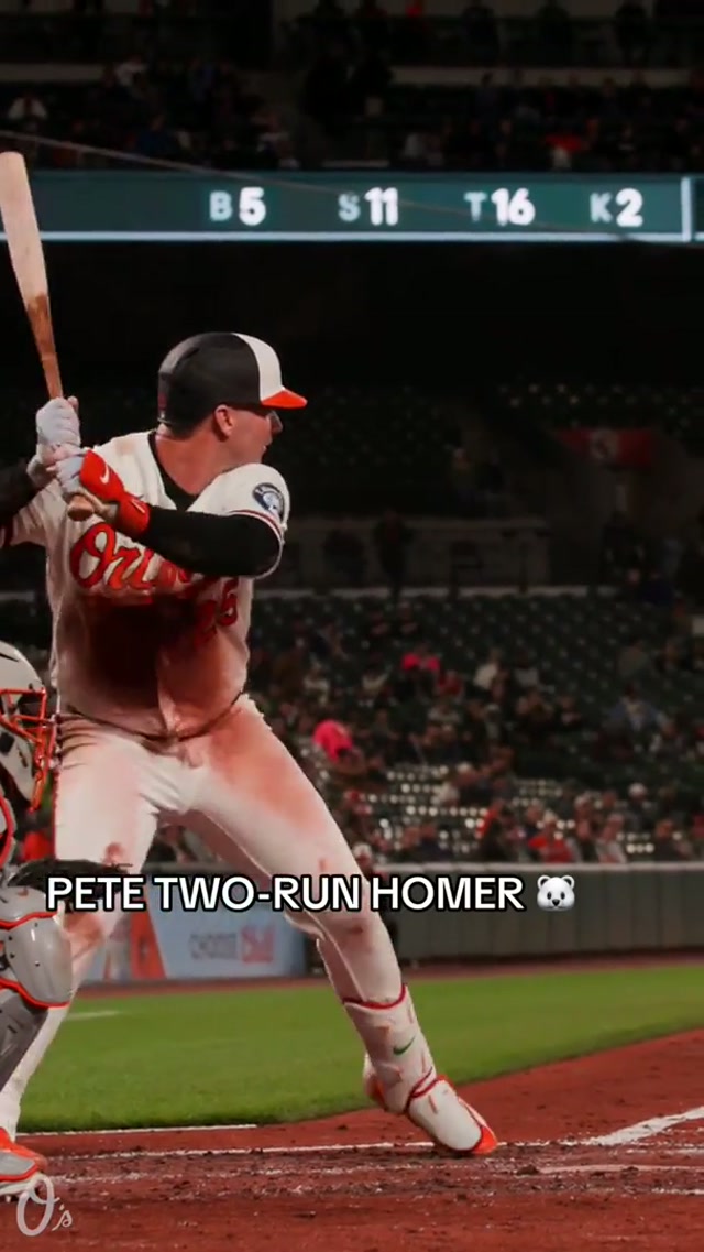 Oppo Taco Tuesday 🌮

#orioles #petealonso #homerun #camdenyards #mlb 