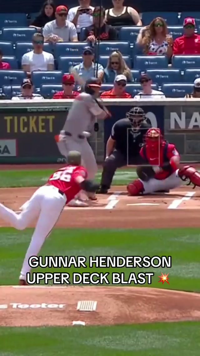 Gunnar. GONE! 💪

#homerun #baseball #orioles #mlb 