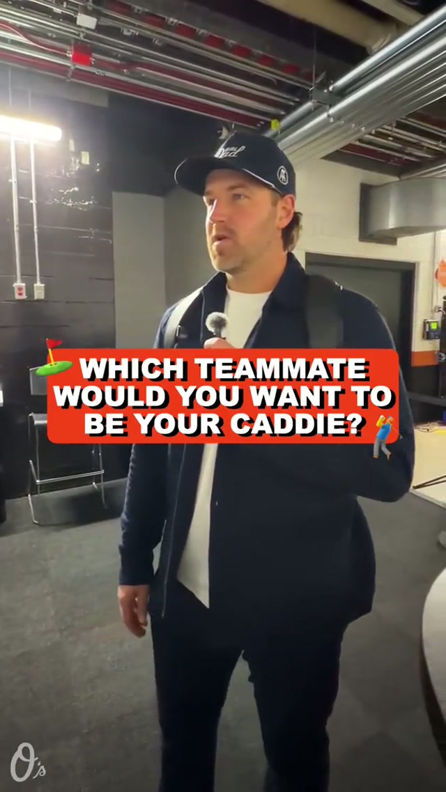 Caddie Rutschman ⛳️

#orioles #golf #caddie #mlb #baseball 