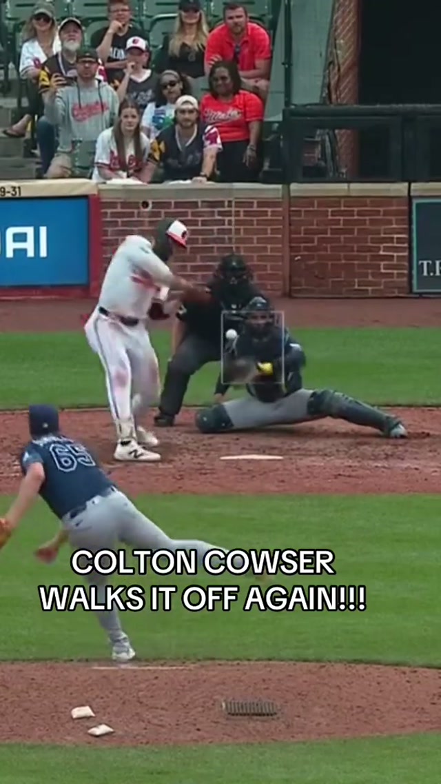 AIN’T THE MILK COLD 
#homerun #orioles #mlb #baseball 