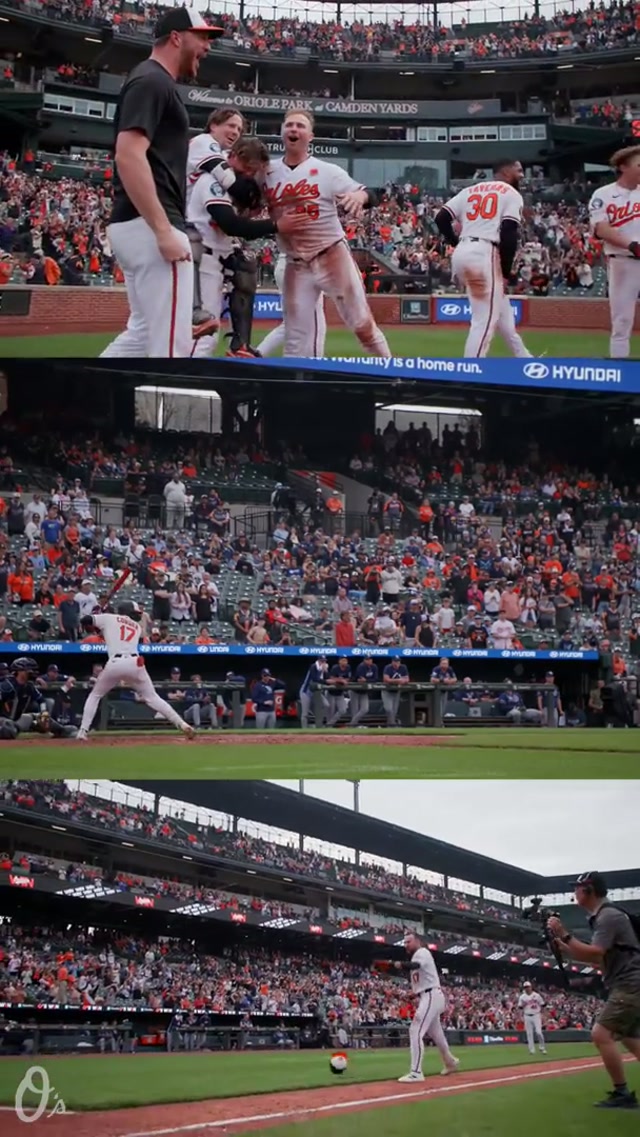 Walk-offs at The Yard >>>

#orioles #walkoff #coltoncowser #homerun #mlb 