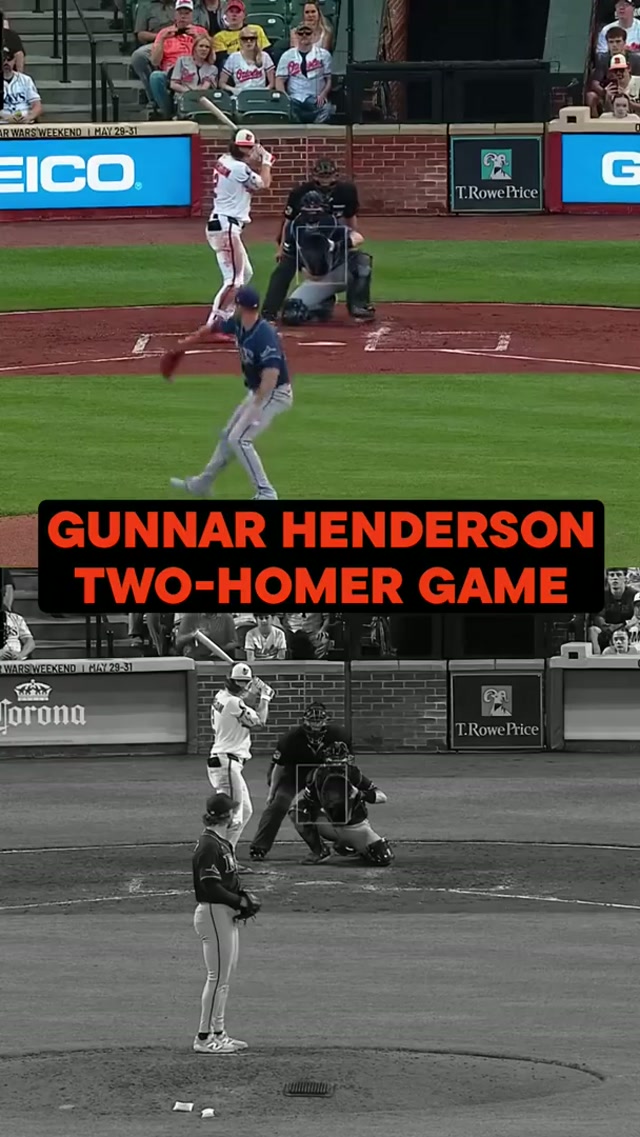 Gunnar’s a dog! 🐶 
#orioles #baseball #mlb #homerun 