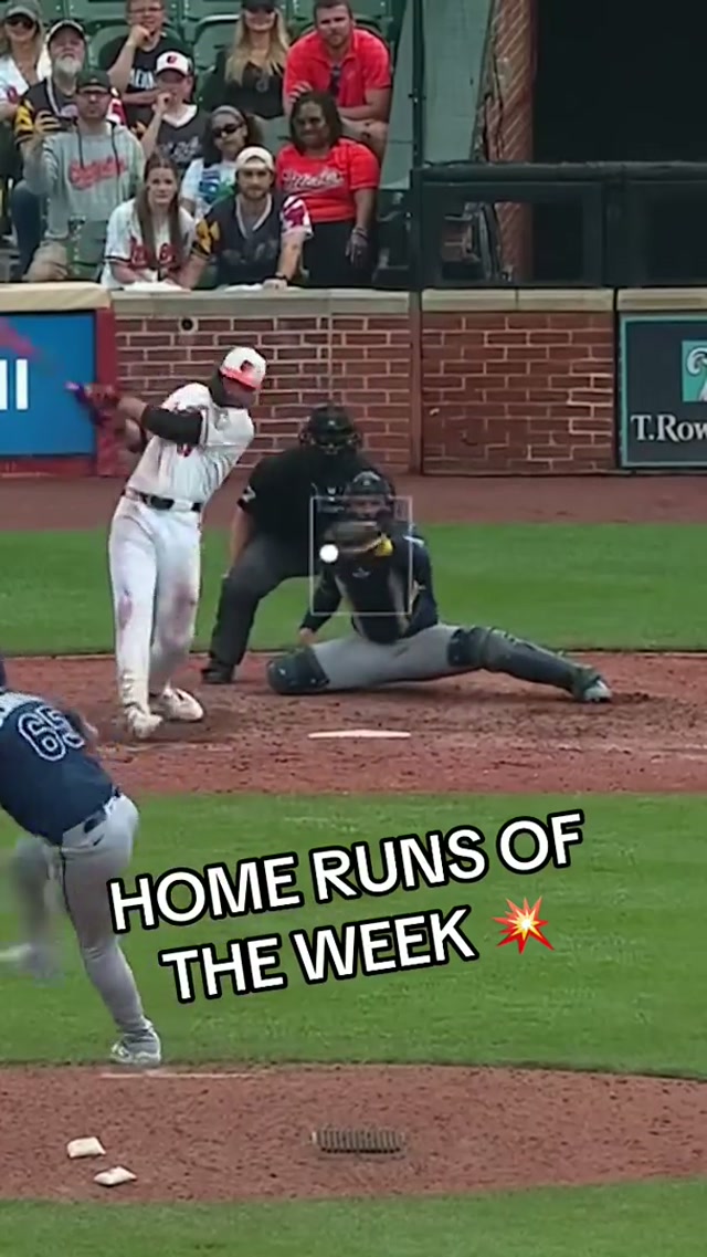 The best sound in baseball 😍💥 #orioles #baseball #mlb #homerun 
