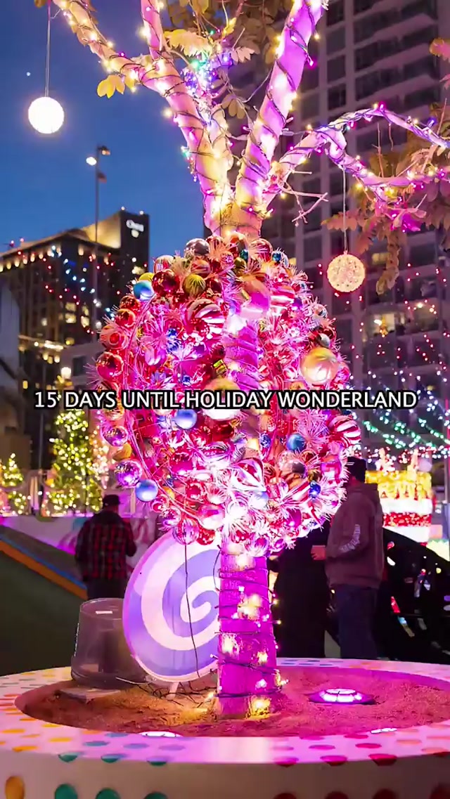 Holiday Wonderland loading ⏳ #sandiego #sandiegolife #thingstodosandiego #holidays #holidayseason 