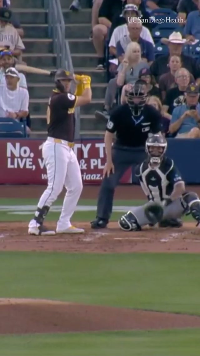 Better than the cool side of the pillow. #GavinSheets #HomeRun #Padres #SpringTraining