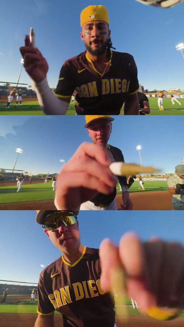 Signing off from Peoria 💛 #mlb #baseball #springtraining #autograph #padres