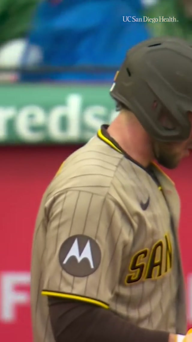 The Kid's not afraid of Monsters. #MLB #padres #baseball #homerun 