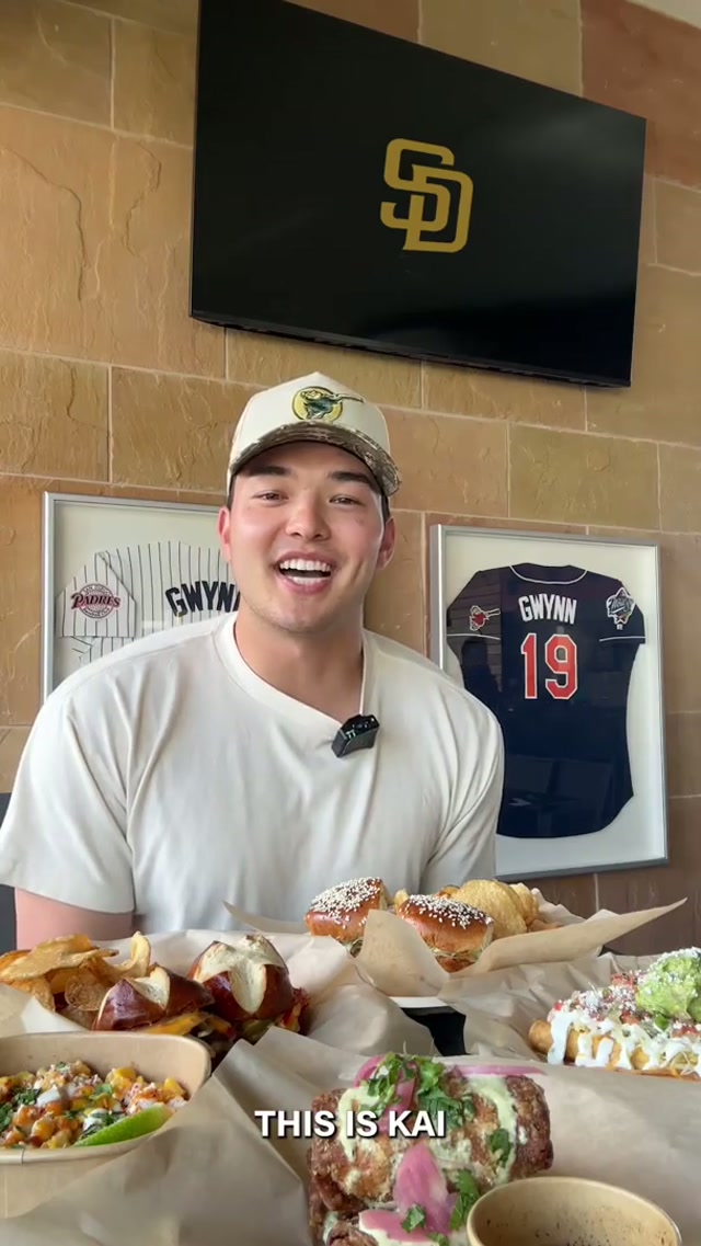 Perhaps a salad? Perhaps not. #mlb #foodie #padres #petcopark #mukbang 