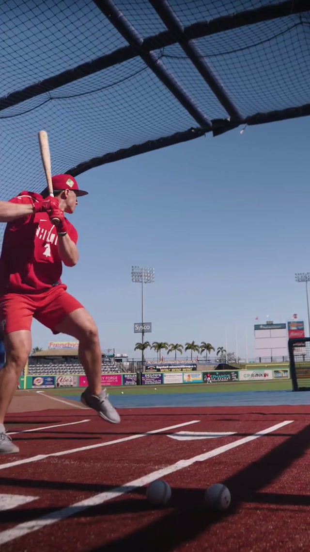 So satisfying #mlb #springtraining #phillies #asmr 