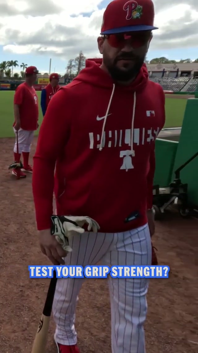 Who’s got what it takes? #mlb #phillies #gripstrength #springtraining 