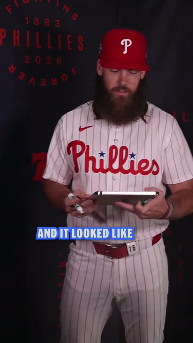 A for effort 🤣 #phillies #mlb #artistsoftiktok #phanatic #springtraining 