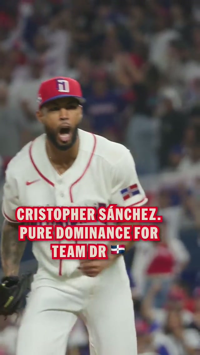 Aura 🔥 #WorldBaseballClassic #MLB #Phillies #CristopherSanchez