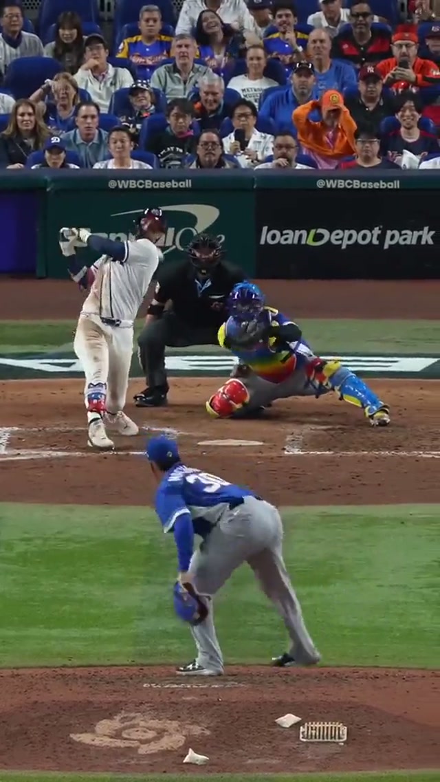 This is the best sport in the world 💯 #WorldBaseballClassic #MLB #BryceHarper