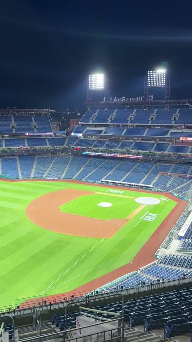 The calm before the storm #phillies #openingday #sportstiktok