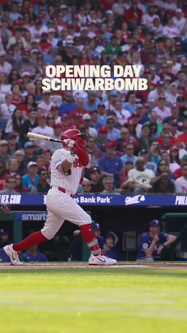 BASEBALL IS BACK BABY #MLB #Phillies #OpeningDay #KyleSchwarber