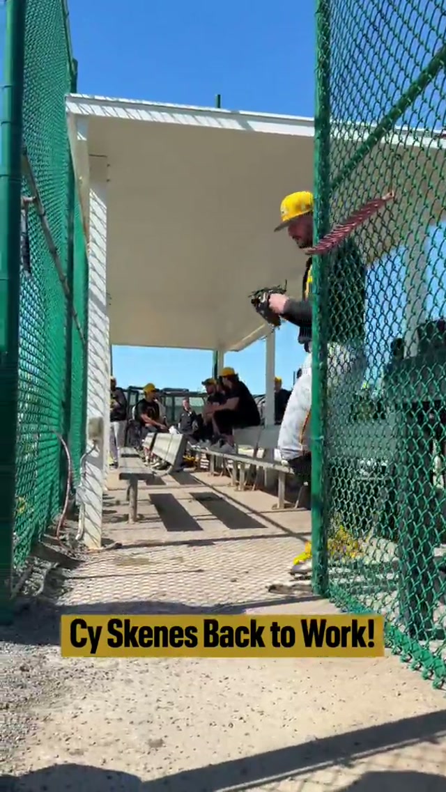 Paul Skenes clocking in early! 

#SpringTraining #Pirates #MLB #CyYoung 