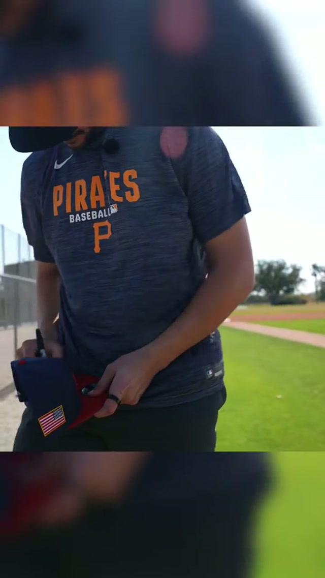 Dice-K got himself quite a souvenir 🧢

#Pirates #SpringTraining #MLB #USA 