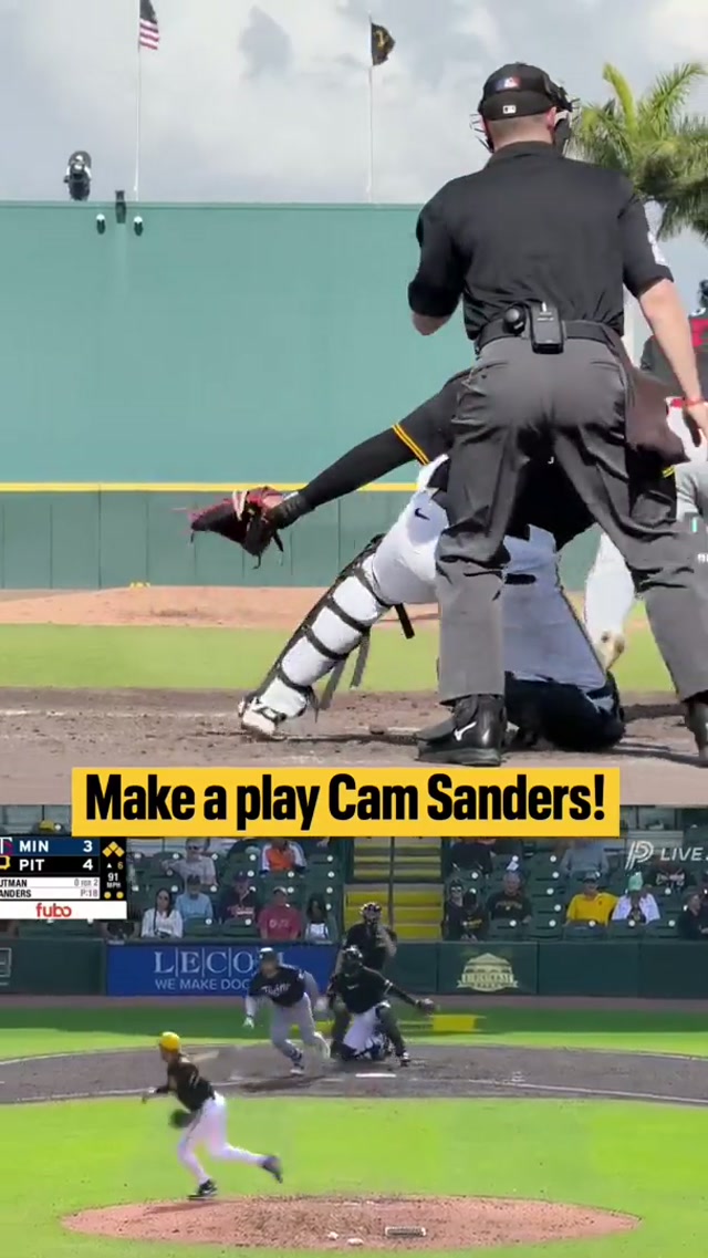 Pitchers ARE athletes!

#Pirates #SpringTraining #MLB #Pitchers 