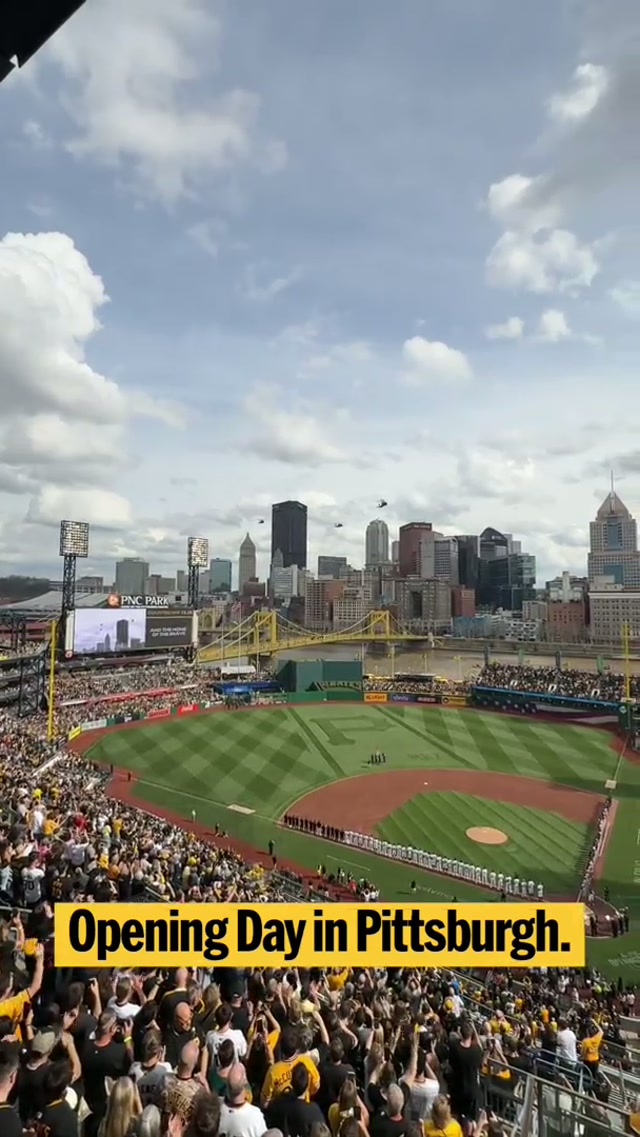 Nothing beats this view. 

#MLB #Pirates #Pittsburgh #OpeningDay 
