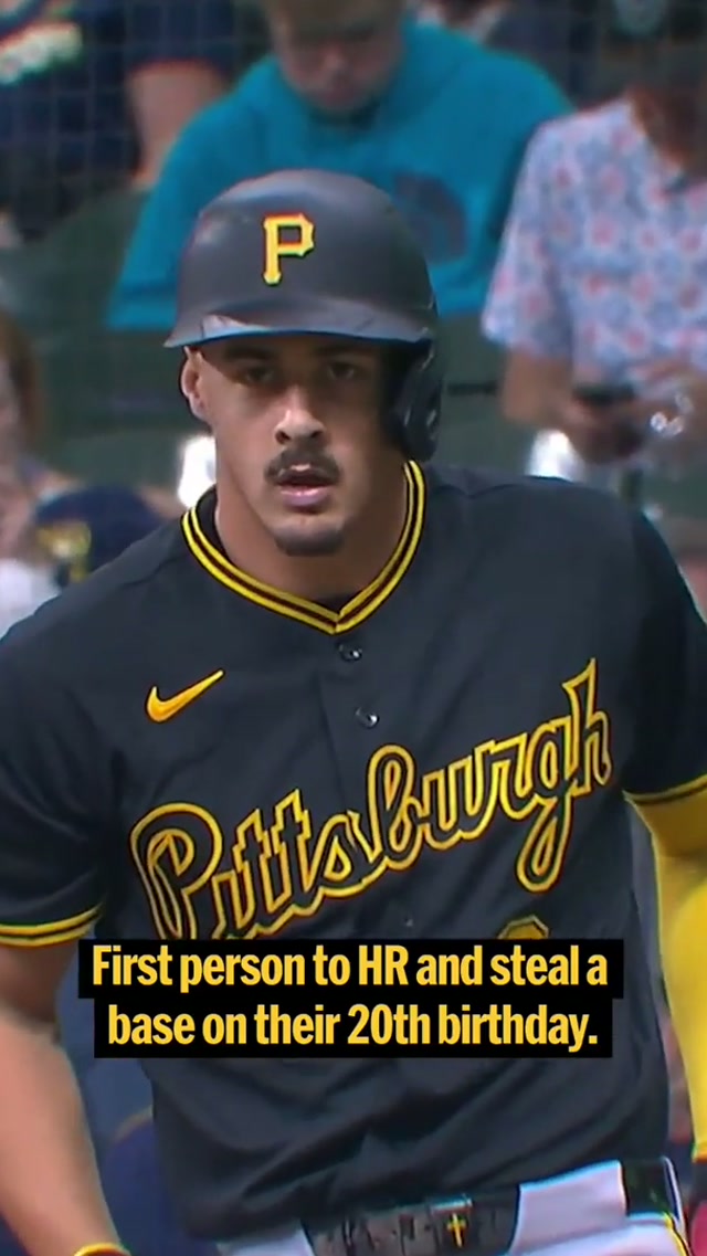 Making history on his birthday 🎈 

#pittsburgh #mlb #konnorgriffin #pittsburghpirates 
