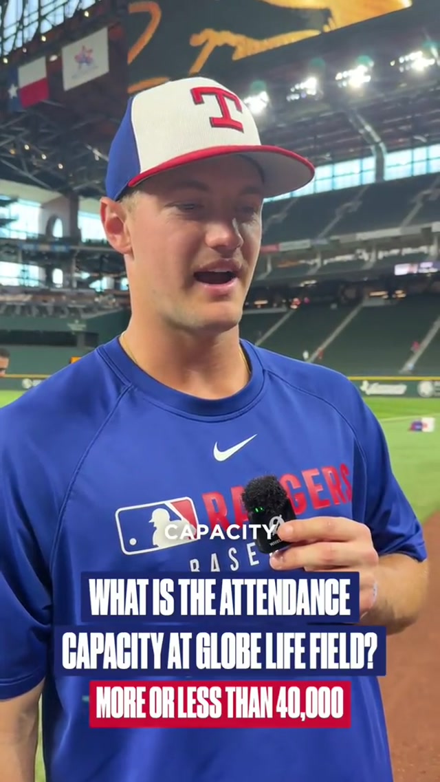 In front of how many people?