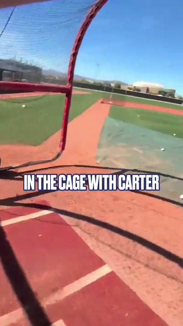 POV: You're Evan Carter crushing baseballs.