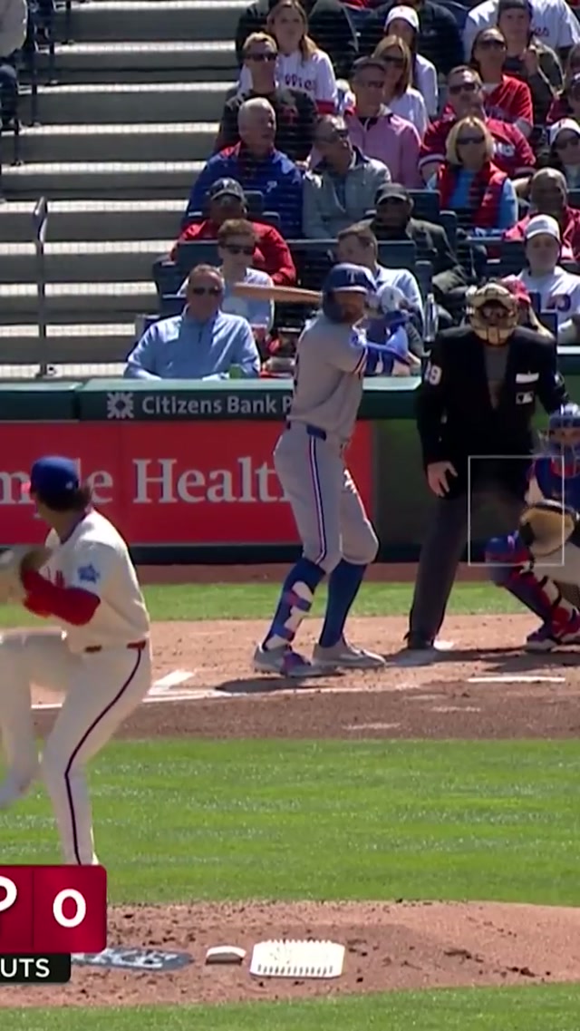 NIMMO NUKE!!💥  

#BrandonNimmo #TexasRangers #AllForTexas 