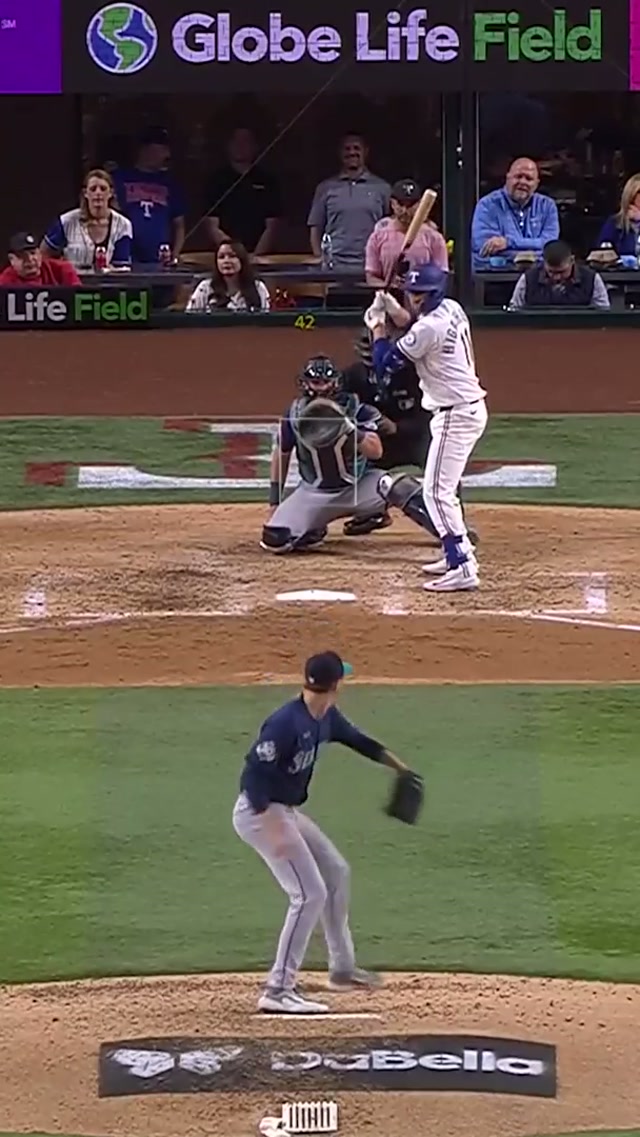 Into the Higgy Bank! 

#TexasRangers #kylehigashioka #homerun 
