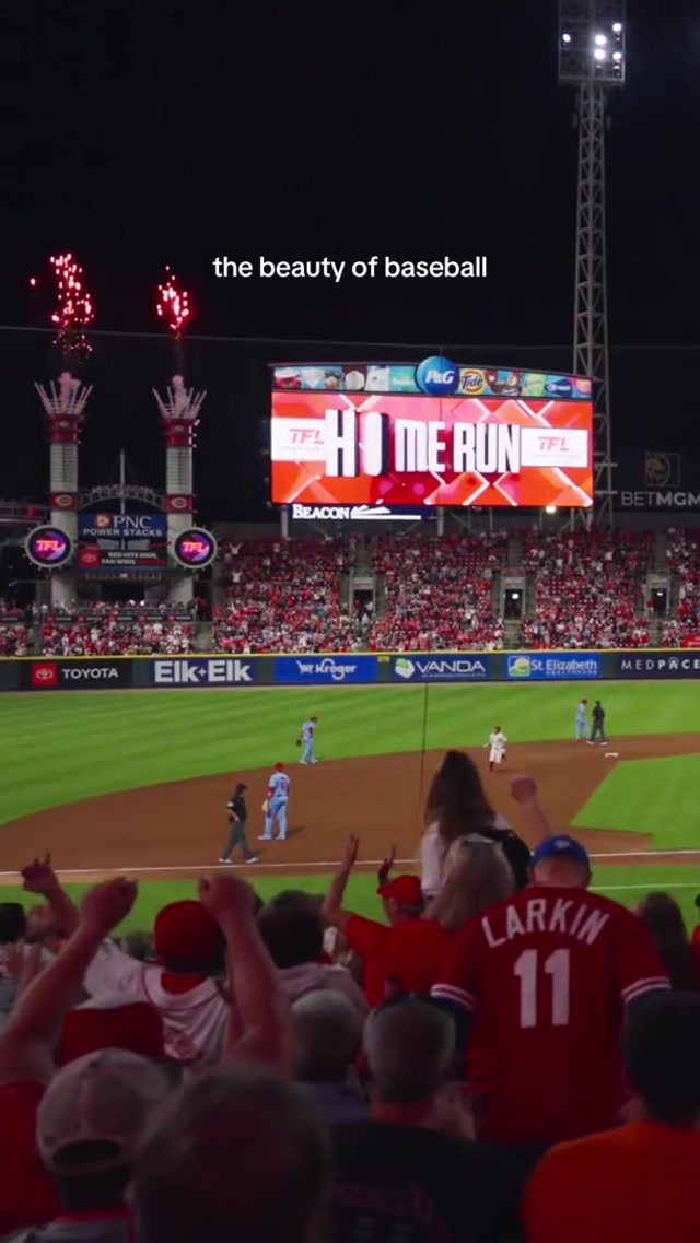 never gets old | #aesthetic #mlb #baseball #reds 