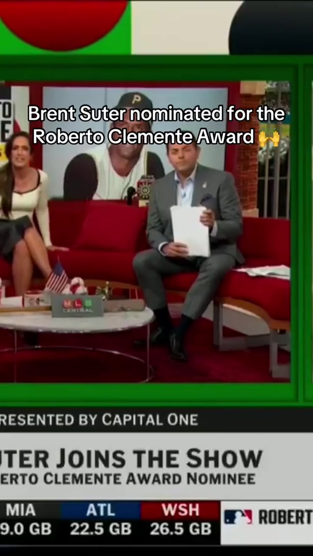 Congrats to Brent on being named the Reds' 2025 nominee for the Roberto Clemente Award! | #mlb #reds #baseball