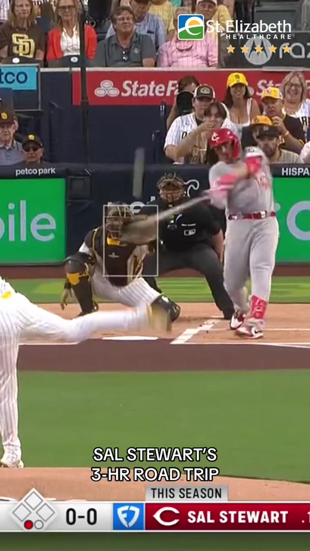Three home runs from Sal Stewart out west | St. Elizabeth Healthcare 5-Star of the Road Trip